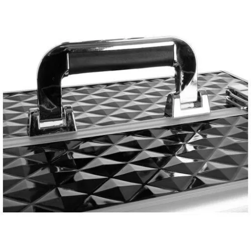 Soulima Μεταλλικό Βαλιτσάκι Αισθητικής Μαύρο Υ42.5xΠ35xΒ24.5εκ.