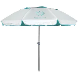 Escape Ομπρέλα Θαλάσσης Αλουμινίου Διαμέτρου 2.02m με UV Προστασία και Αεραγωγό Γαλάζια