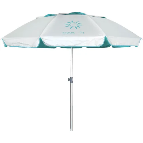 Escape Ομπρέλα Θαλάσσης Αλουμινίου Διαμέτρου 2.02m με UV Προστασία και Αεραγωγό Γαλάζια