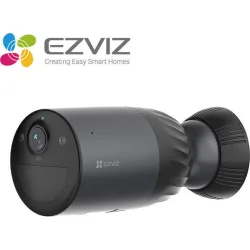 Ezviz CS-BC1C Pro IP Κάμερα Παρακολούθησης Wi-Fi 4K Αδιάβροχη Μπαταρίας με Αμφίδρομη Επικοινωνία και Φακό 2.8mm