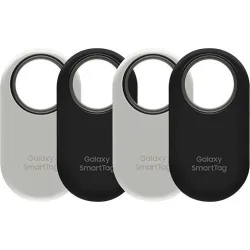 Samsung Galaxy SmartTag2 Bluetooth Tracker Λευκό / Μαύρο 4τμχ