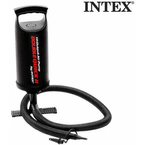 Intex Double Quick II Τρόμπα Χειρός για Φουσκωτά Διπλής Ενέργειας