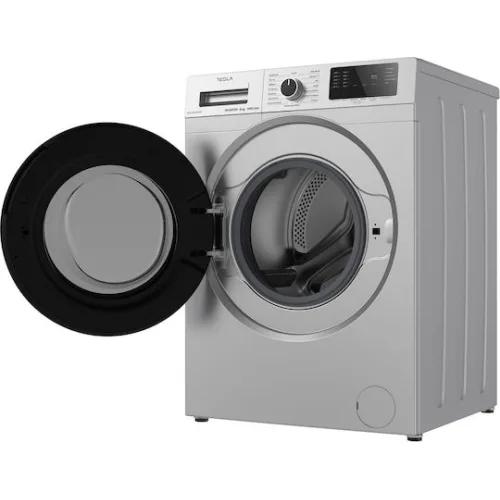 Tesla Πλυντήριο Ρούχων 8kg με Τεχνολογία Ατμού 1400 Στροφών Ασημί WF81460KSGR