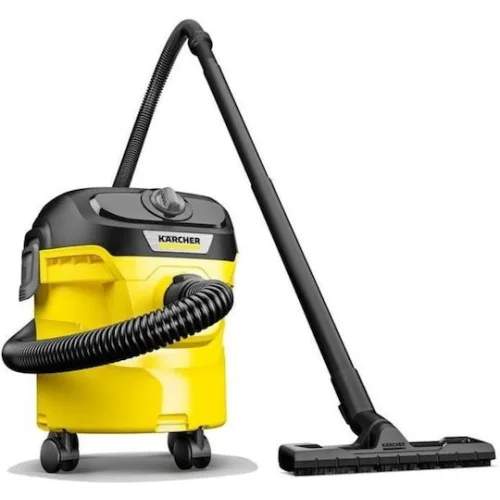 Karcher KWD 1 W V-12/2/18 Σκούπα Υγρών / Στερεών 1000W με Πλαστικό Κάδο 12lt