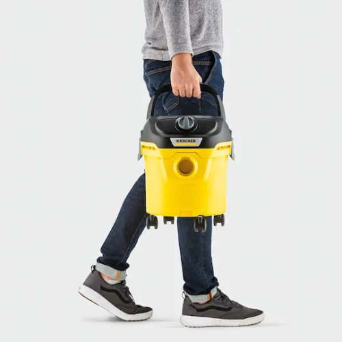 Karcher KWD 1 W V-12/2/18 Σκούπα Υγρών / Στερεών 1000W με Πλαστικό Κάδο 12lt