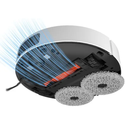 Xiaomi S20+ Σκούπα Ρομπότ για Σκούπισμα & Σφουγγάρισμα με Χαρτογράφηση και Wi-Fi Λευκή