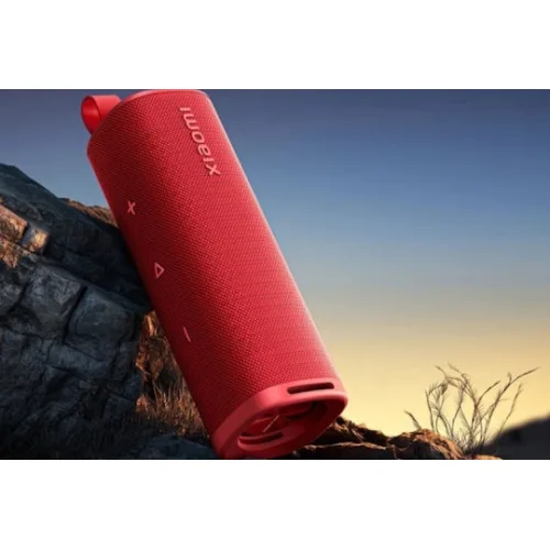 Xiaomi Sound Outdoor Αδιάβροχο Ηχείο Bluetooth 30W με Διάρκεια Μπαταρίας έως 12 ώρες Κόκκινο