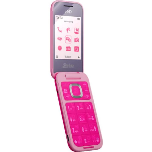 HMD Barbie Dual SIM Κινητό με Κουμπιά Ροζ