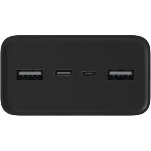 Xiaomi Power Bank 30000mAh 18W με 2 Θύρες USB-A και Θύρα USB-C Μαύρο