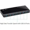 TP-LINK USB-C Docking Station με HDMI 4K PD Ethernet Γκρι (UH9120C)