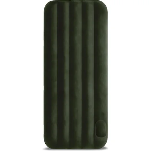 Intex Φουσκωτό Στρώμα Ύπνου Μονό με Ενσωματωμένη Αντλία Downy 191x76x25εκ.