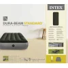 Intex Φουσκωτό Στρώμα Ύπνου Μονό με Ενσωματωμένη Αντλία Downy 191x76x25εκ.