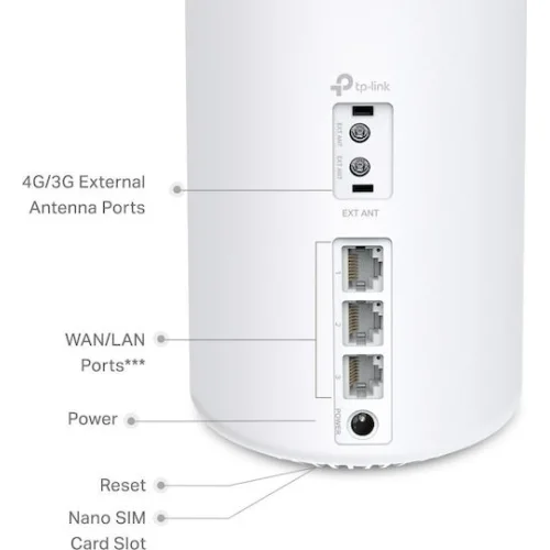 TP-LINK Deco X10 4G v1 WiFi Mesh Network Access Point Wi‑Fi 6 Dual Band (2.4 & 5GHz)