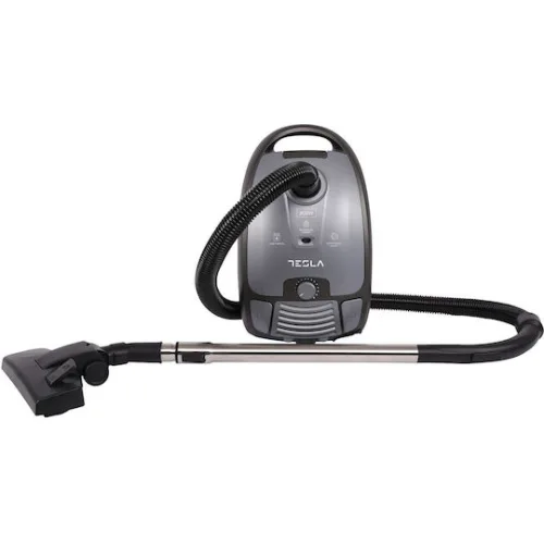 Tesla BG302EU Ηλεκτρική Σκούπα 800W με Σακούλα 3.5lt Γκρι