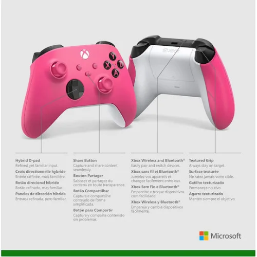 Microsoft Xbox Series Controller Ασύρματο Deep Pink