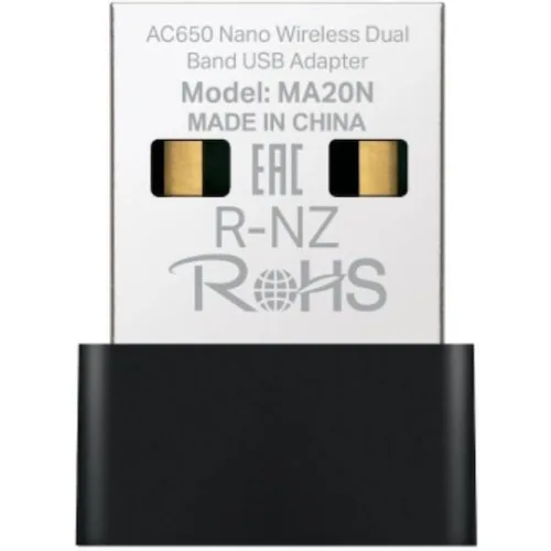 Mercusys Nano v1 Ασύρματος USB Αντάπτορας Δικτύου 650Mbps