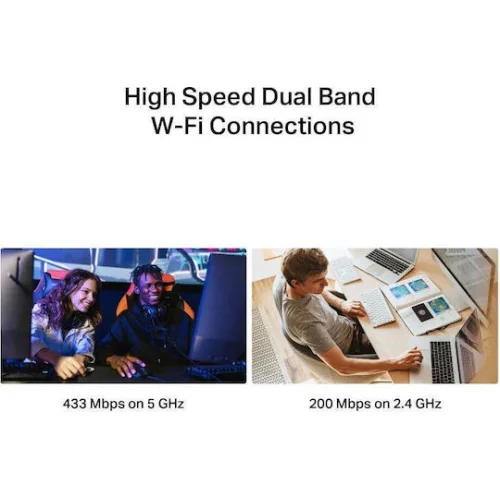 Mercusys Nano v1 Ασύρματος USB Αντάπτορας Δικτύου 650Mbps