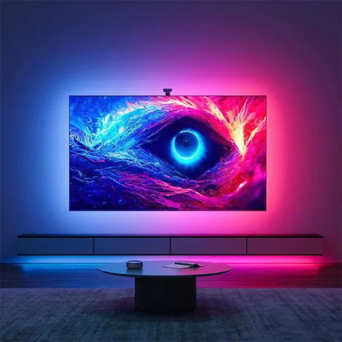 Govee Smart Ταινία LED Backlight 3 Lite Wi-Fi Τηλεόρασης 24V RGB Φως 2.4m με Τροφοδοτικό