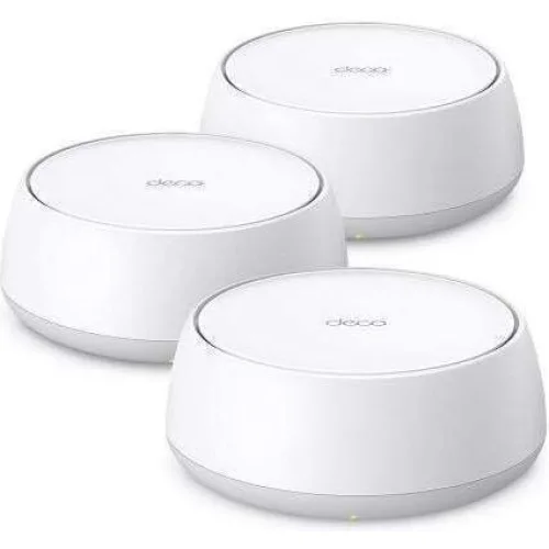 TP-LINK Deco BE25 v1 WiFi Mesh Network Access Point Wi‑Fi 7 Dual Band (2.4 & 5GHz) σε Τριπλό Kit