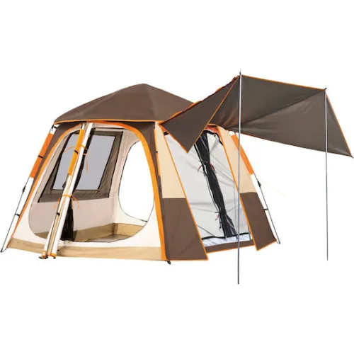 Keumer Αυτόματη Σκηνή Camping 3 Εποχών για 4 Άτομα 360x255x218εκ.
