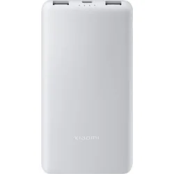 Xiaomi Lite Power Bank 10000mAh 22.5W με 2 Θύρες USB-A και Θύρα USB-C Λευκό