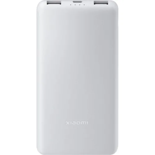 Xiaomi Lite Power Bank 10000mAh 22.5W με 2 Θύρες USB-A και Θύρα USB-C Λευκό
