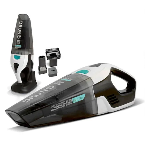 Bruno Επαναφορτιζόμενο Σκουπάκι Χειρός 7.4V Λευκό