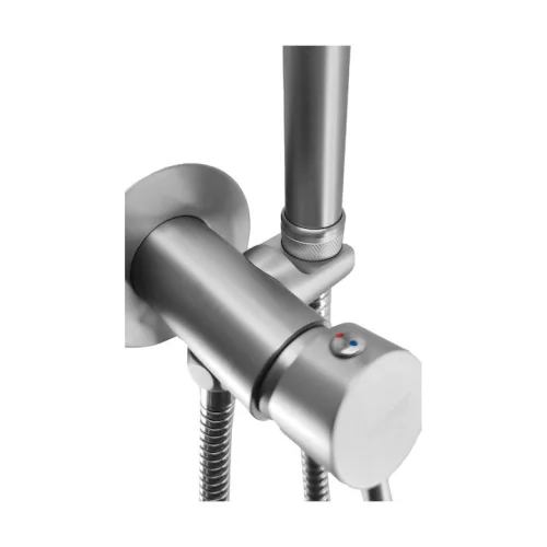 Bruno Επιτοίχια Μπαταρία Μπιντέ Ασημί