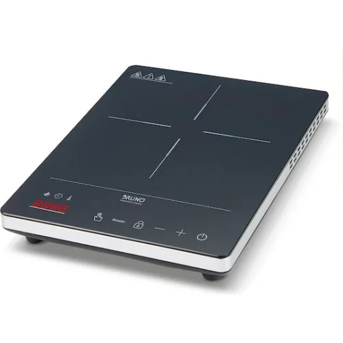 Bruno Επιτραπέζια Εστία Επαγωγική Μονή Μαύρη