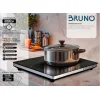 Bruno Επιτραπέζια Εστία Επαγωγική Μονή Μαύρη