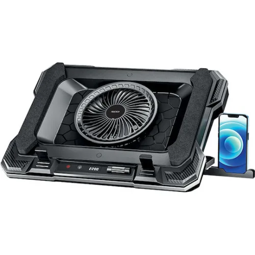 NOD Sub-zero Cooling Pad για Laptop έως 17.3" με 1 Ανεμιστήρα και Φωτισμό