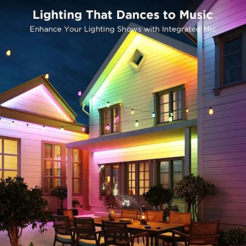 Govee Αδιάβροχη Smart Ταινία LED Wi-Fi RGBW Φως 10m με Τροφοδοτικό