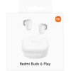 Xiaomi Redmi Buds 6 Play Bluetooth Handsfree Ακουστικά με Αντοχή στον Ιδρώτα και Θήκη Φόρτισης Λευκά