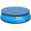 Intex Easy Set Αντηλιακό Προστατευτικό Κάλυμμα Πισίνας Στρογγυλό Διαμέτρου 457εκ. Μπλε