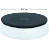 Intex Easy Set Αντηλιακό Προστατευτικό Κάλυμμα Πισίνας Στρογγυλό Διαμέτρου 457εκ. Μπλε