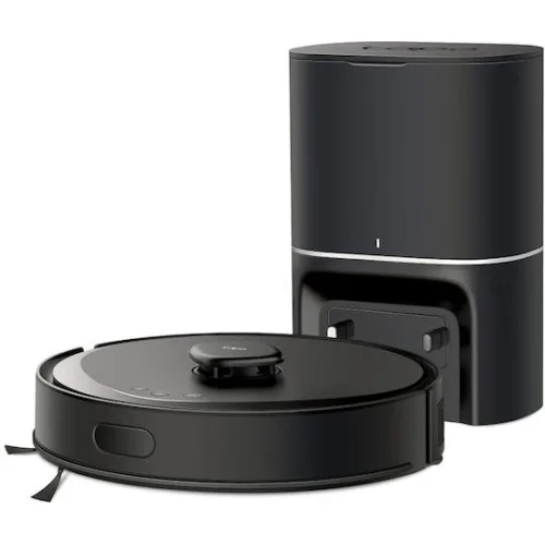 TP-LINK Tapo RV30 Max Plus Σκούπα Ρομπότ για Σκούπισμα & Σφουγγάρισμα με Χαρτογράφηση και Wi-Fi Μαύρη