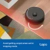 TP-LINK Tapo RV30 Max Plus Σκούπα Ρομπότ για Σκούπισμα & Σφουγγάρισμα με Χαρτογράφηση και Wi-Fi Μαύρη