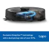TP-LINK Tapo RV30 Max Plus Σκούπα Ρομπότ για Σκούπισμα & Σφουγγάρισμα με Χαρτογράφηση και Wi-Fi Μαύρη