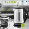Bruno Βραστήρας 1.7lt 2200W Ασημί