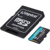 Kingston Canvas Go Plus microSDXC 64GB Class 10 U3 V30 A2 UHS-I με αντάπτορα