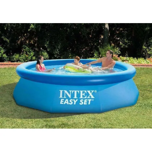 Intex Easy Set Στρογγυλή Πισίνα Φουσκωτή 305x76εκ. Μπλε