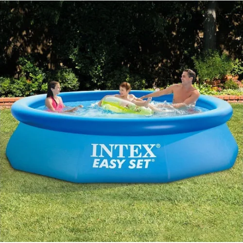 Intex Easy Set Στρογγυλή Πισίνα Φουσκωτή 305x76εκ. Μπλε