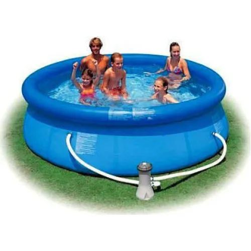 Intex Easy Set Στρογγυλή Πισίνα Φουσκωτή 305x76εκ. Μπλε