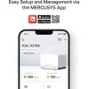 Mercusys Halo H27BE BE3600 WiFi Mesh Network Access Point σε Τριπλό Kit