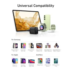 Anker Φορτιστής Χωρίς Καλώδιο με Θύρα USB-C 25W Power Delivery Μαύρος (312)