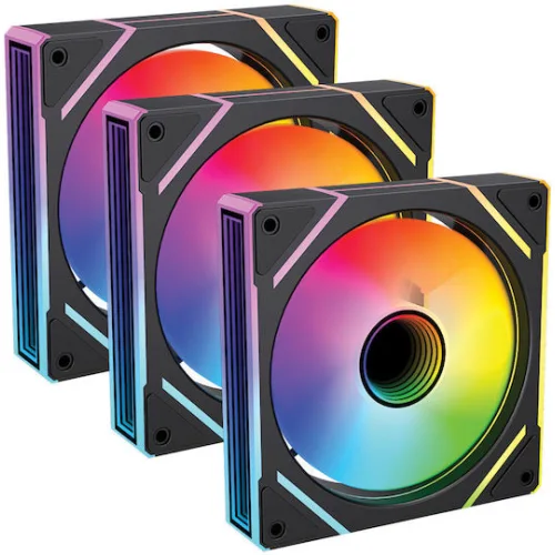 Monarch Gear Zephyrus Case Fan 120mm με RGB Φωτισμό και Σύνδεση 6-Pin 3τμχ