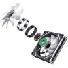 Monarch Gear Zephyrus Case Fan 120mm με RGB Φωτισμό και Σύνδεση 6-Pin 3τμχ