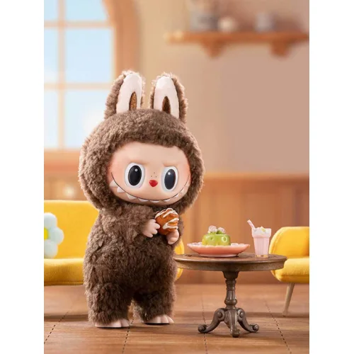 Pop Mart Μπρελόκ Labubu The Monsters Exciting Macaron Vinyl Face Single Blind Box (Τυχαία Επιλογή)