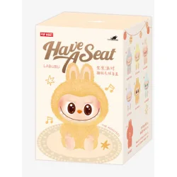 Pop Mart Μπρελόκ Labubu The Monsters Have a Seat Vinyl Plush Single Blind Box (Τυχαία Επιλογή)
