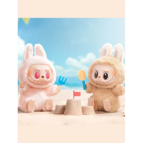 Pop Mart Μπρελόκ Labubu The Monsters Have a Seat Vinyl Plush Single Blind Box (Τυχαία Επιλογή)